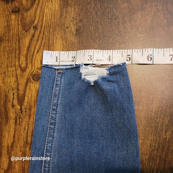 Madewell Jeans Sz 26 Jegging 10" High Rise Tummy Control Medium Light Wash AA618 - Picture 12 of 13